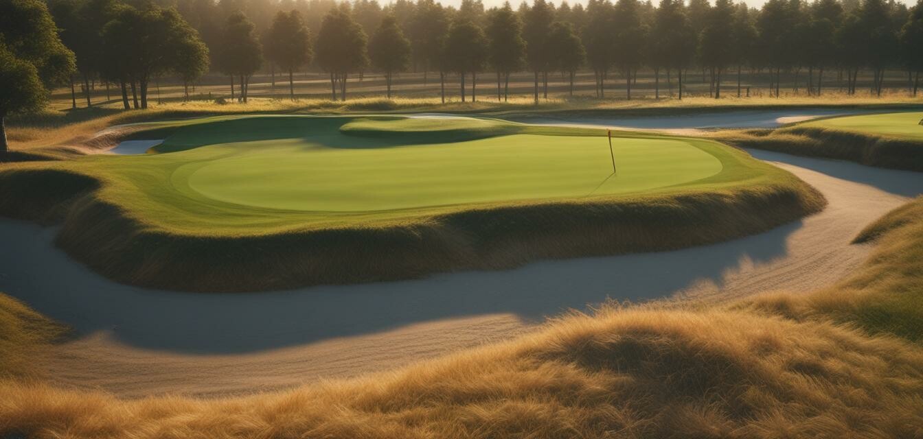 Innovative golf course design