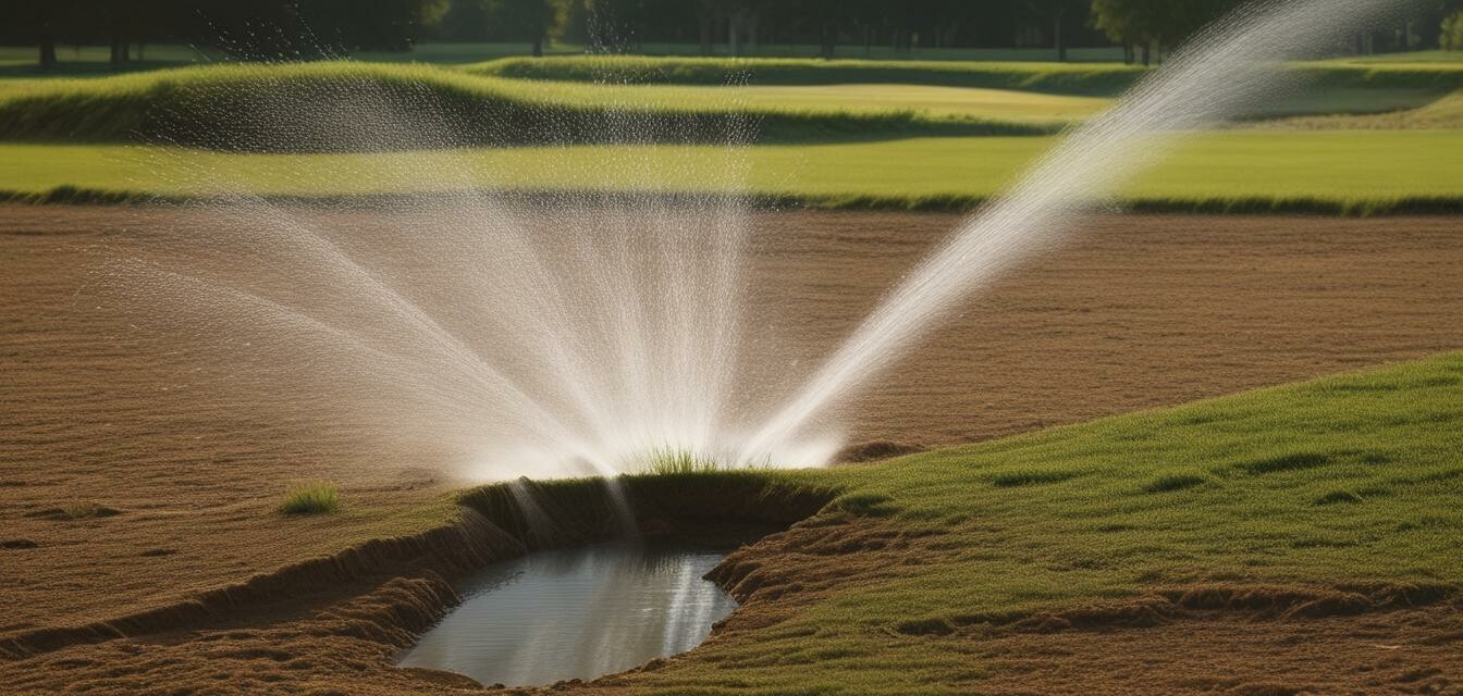 Golf course water management